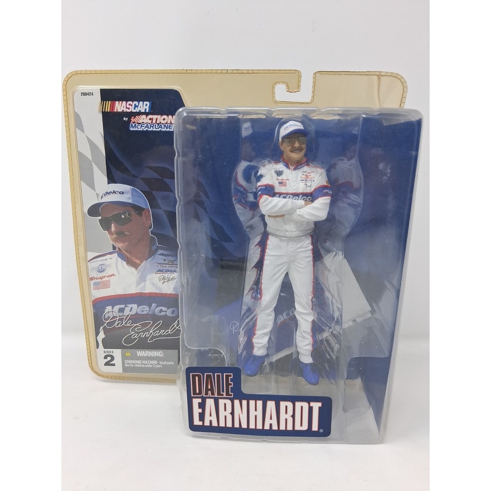 McFarlane Toys Dale Earnhardt NASCAR Boxed Plastic Action Figure